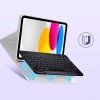 TECH-PROTECT SC PEN + KEYBOARD – Etui z miejscem na rysik i klawiaturą do iPad 10.9 (10. gen. 2022) / 11 (A16, 11. gen. 2025) – Grey